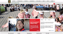 Desktop Screenshot of grubisnopolje.hr
